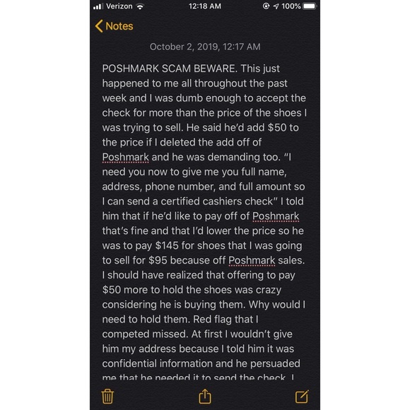 PLEASE SHARE TO SAVE PEOPLE FROM SCAMMERS! - Picture 2 of 7